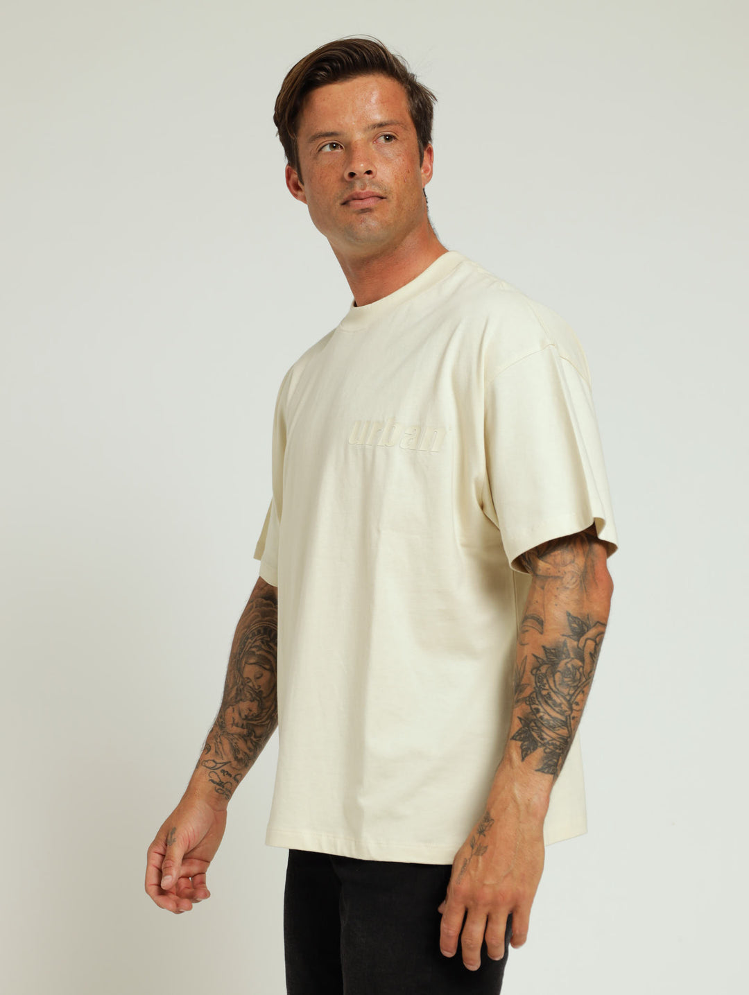 Oversized Tee - Stone