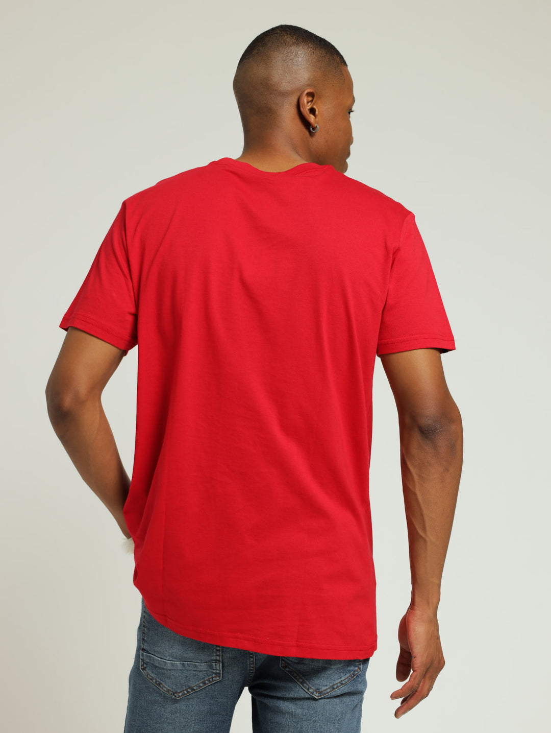 Drip Logo Tee - Red