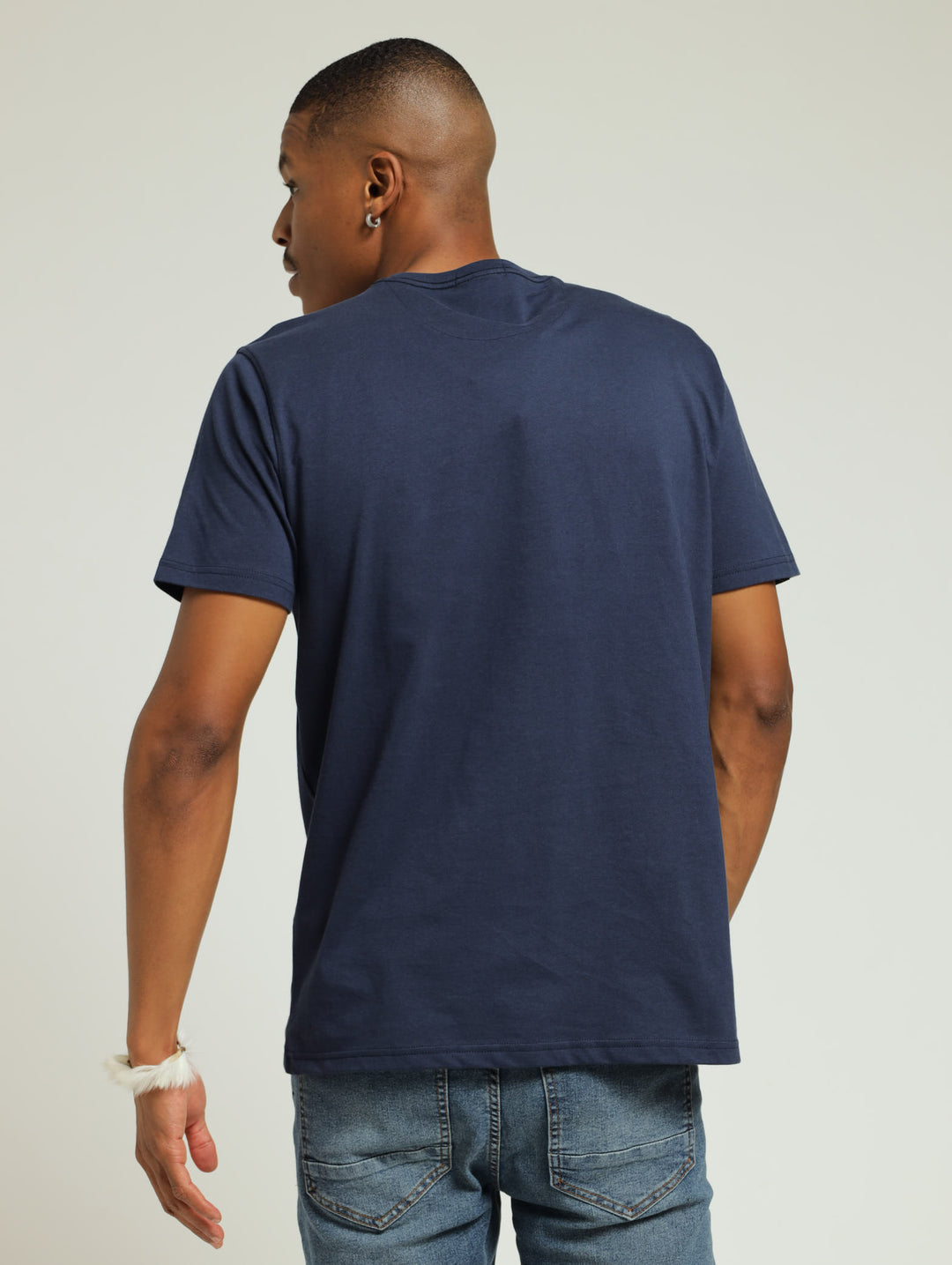 Maxwell Graphic Tee - Navy