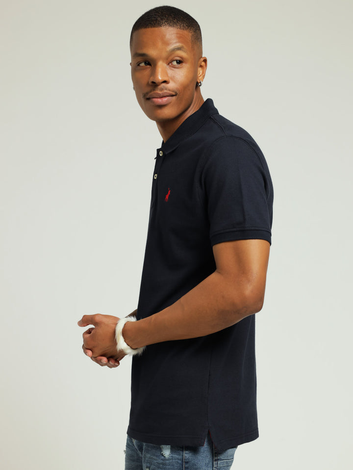 Core Carter Pique Golfer - Navy