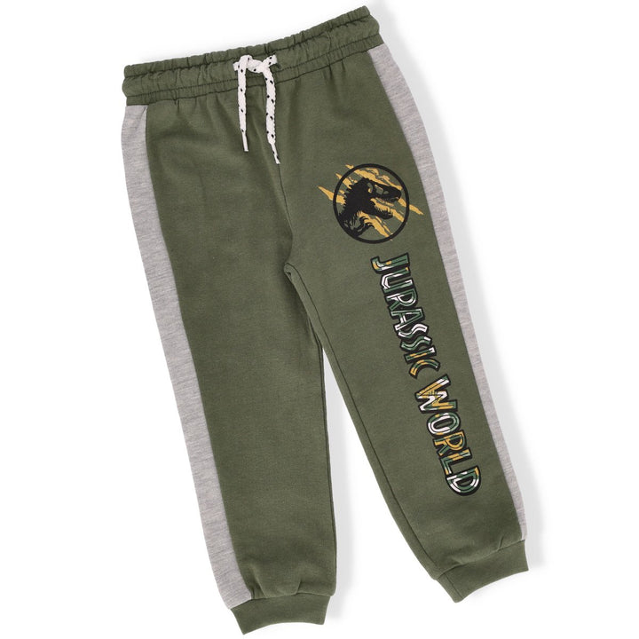 Pre-Boys Jurassic Unbrushed Jogger - Olive