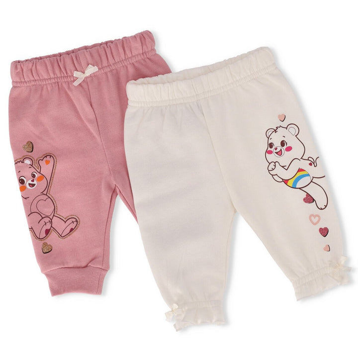 Baby Girls 2 Pack Colourblock Jogger