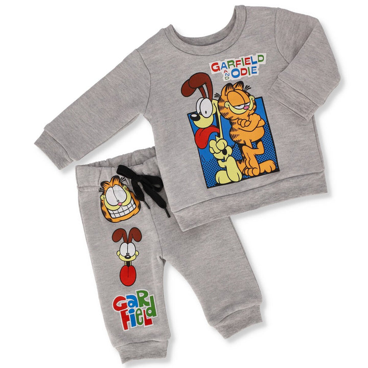 Baby Boys GarfieldÂ Track Set - Charcoal Melange