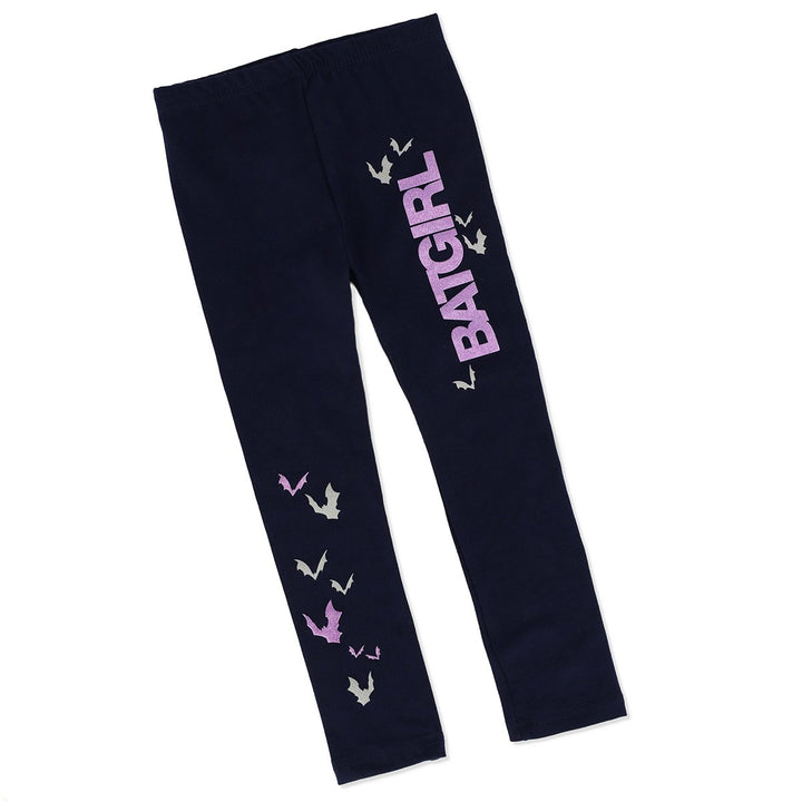 Pre-Girls Batgirl Printed Legging - Navy