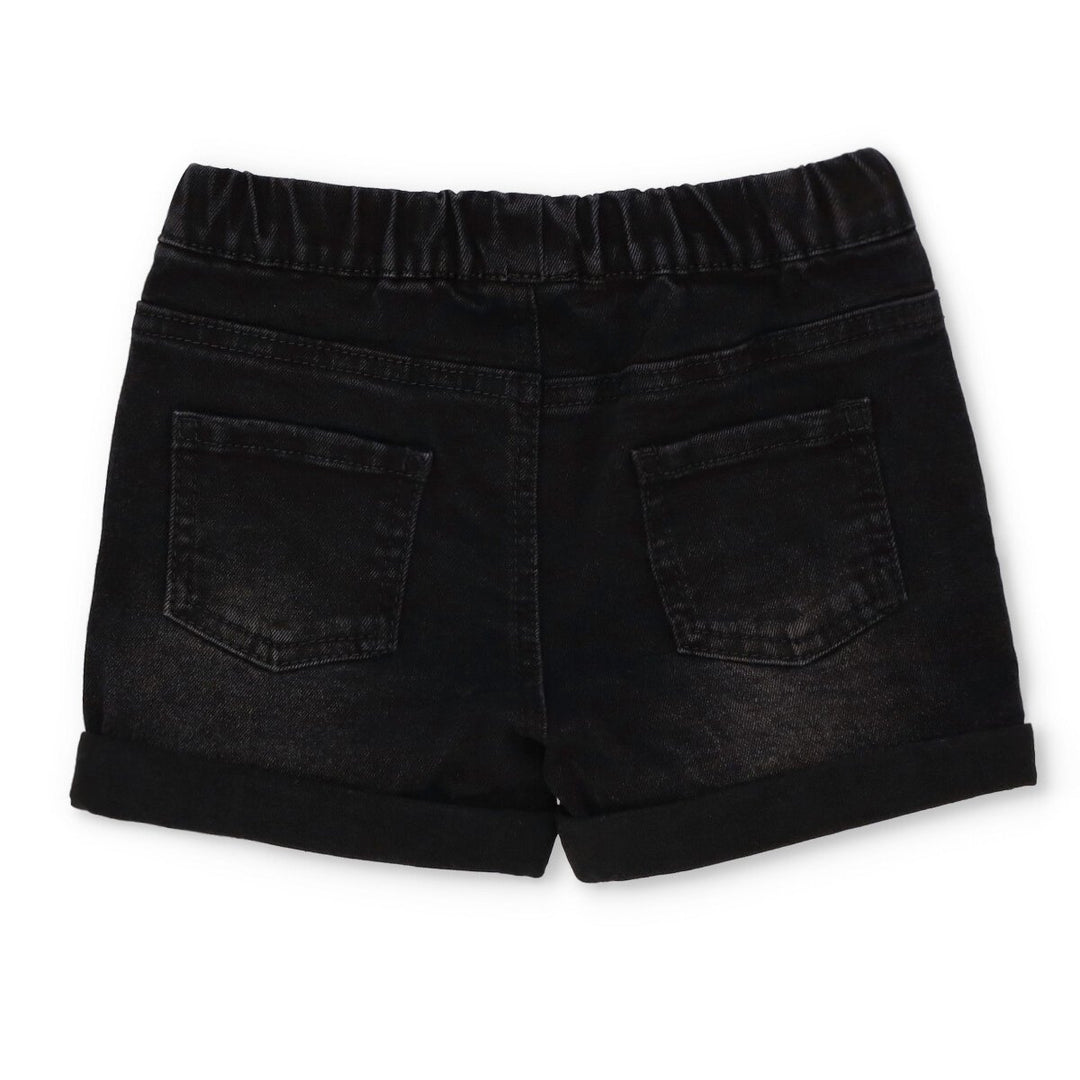 Pre-Girls Cheeky Short - Black