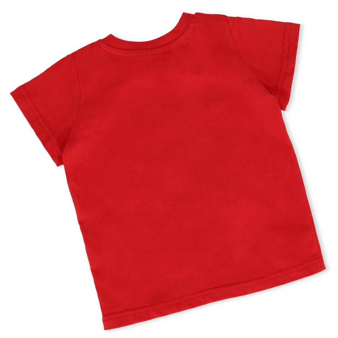 Pre-Boys Short Sleeve The Flash Tee - Red