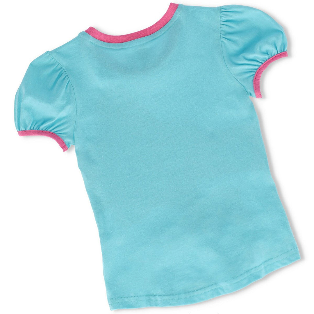 Pre-Girls Barbie Printed Tee - Blue