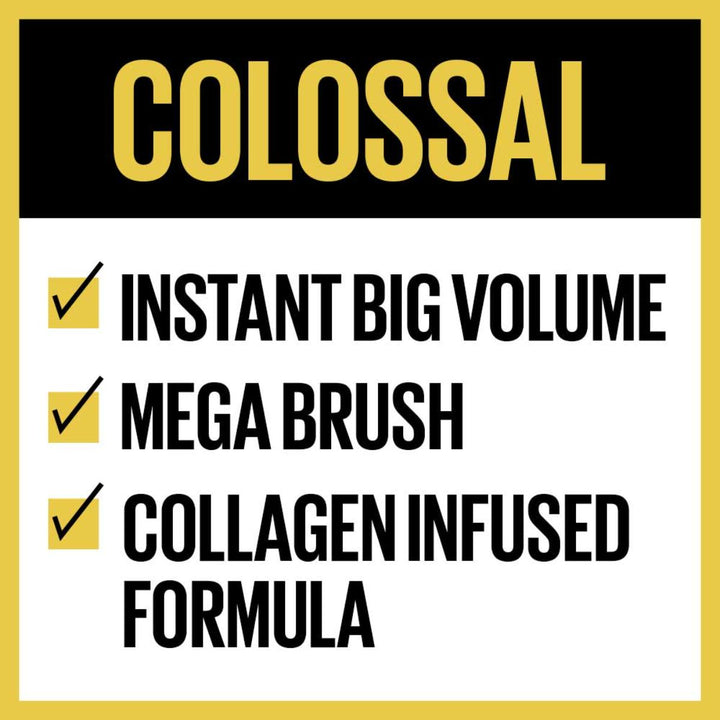 Colossal Glam Black Mascara