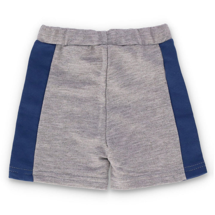 Baby Boys Baby Shark Entry Short  Grey Melange