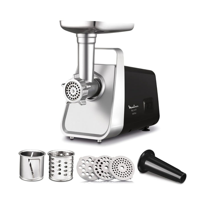 Moulinex Meat Mincer Hv3 - 1600W 1.9 Kg/Min - Silver