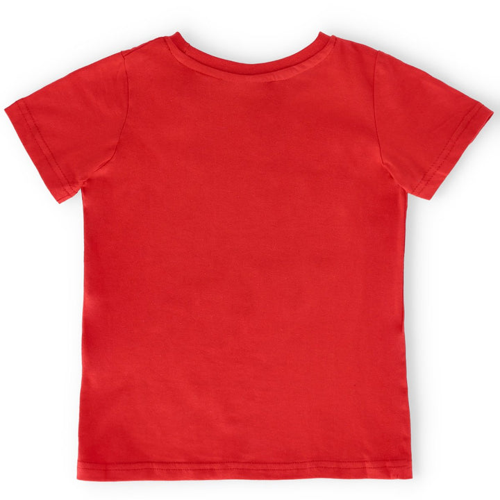 Pre-Boys Short Sleeve Garfield Tee - Red