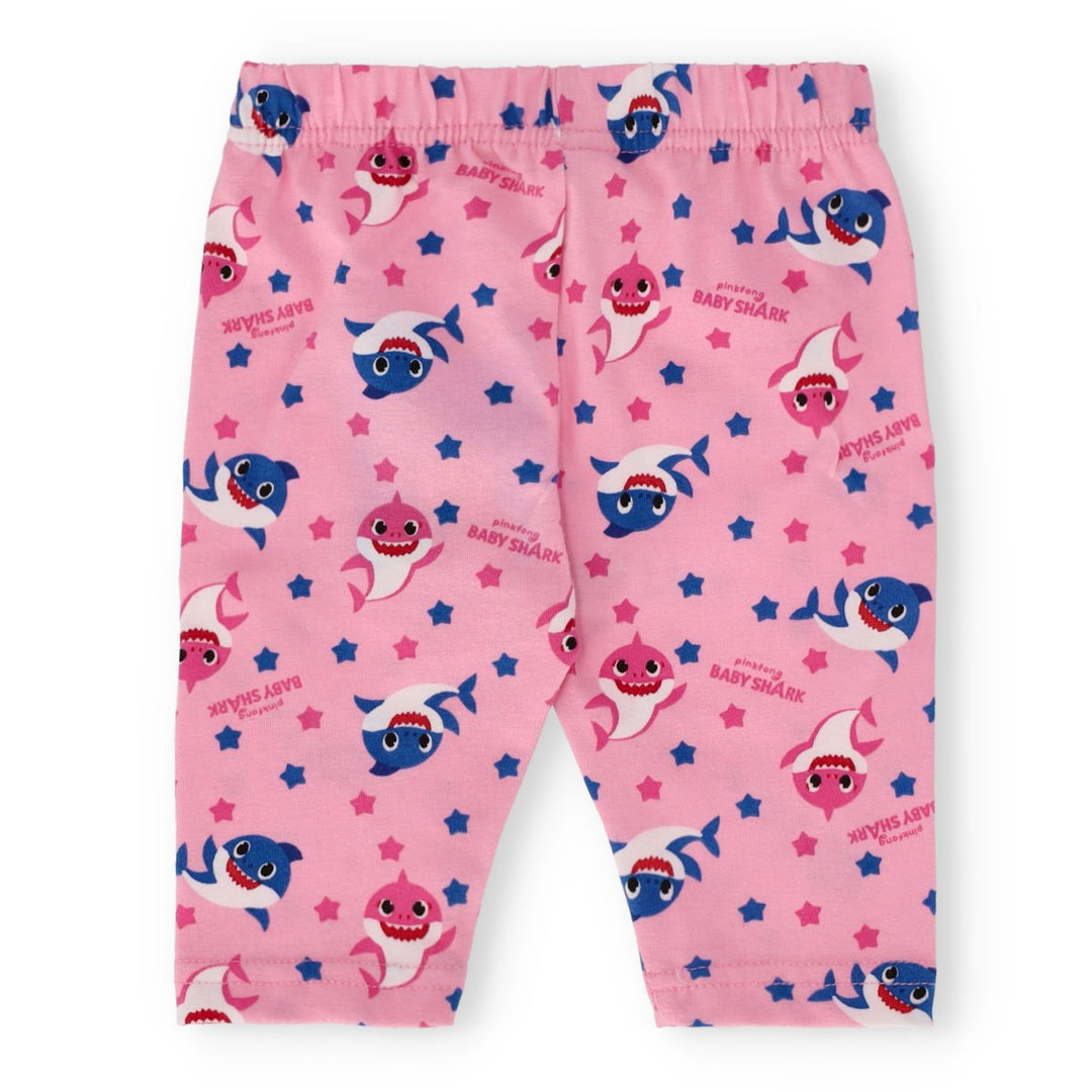 Baby Girls Printed Legging - Pink