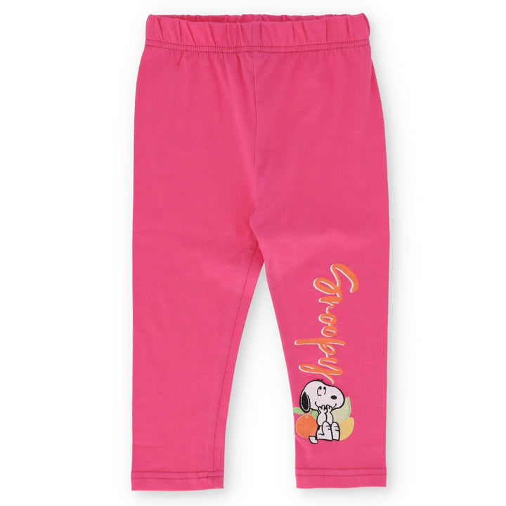 Pre-Girls Snoopy Character Legging - Pink