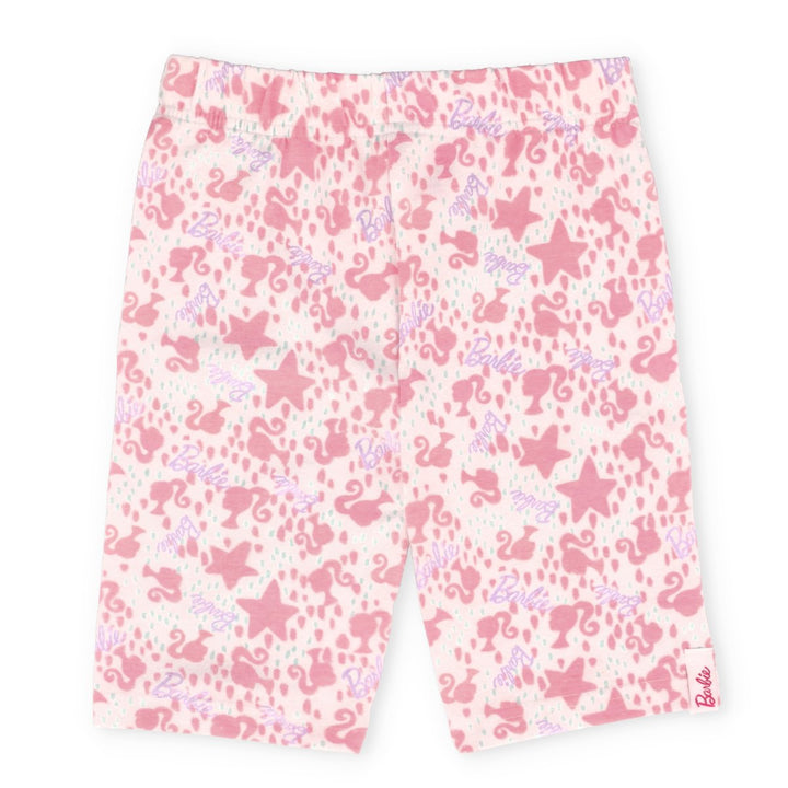 Pre-Girls Barbie Cycling Short - White