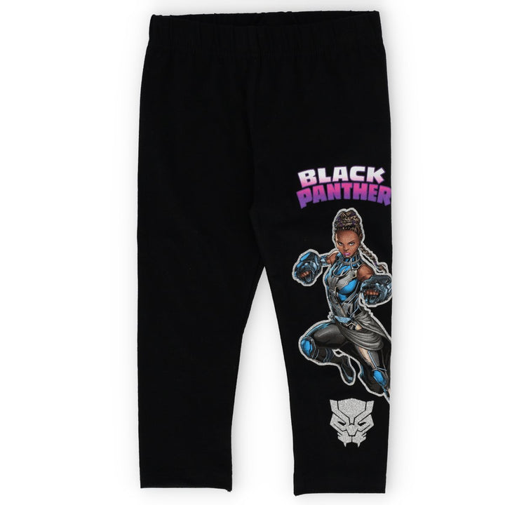 Pre-Girls Black Panther Legging - Black