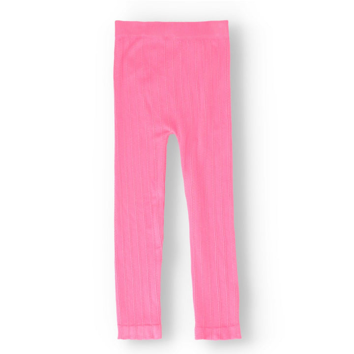 Pre-Girls Cable Knit Legging - Pink