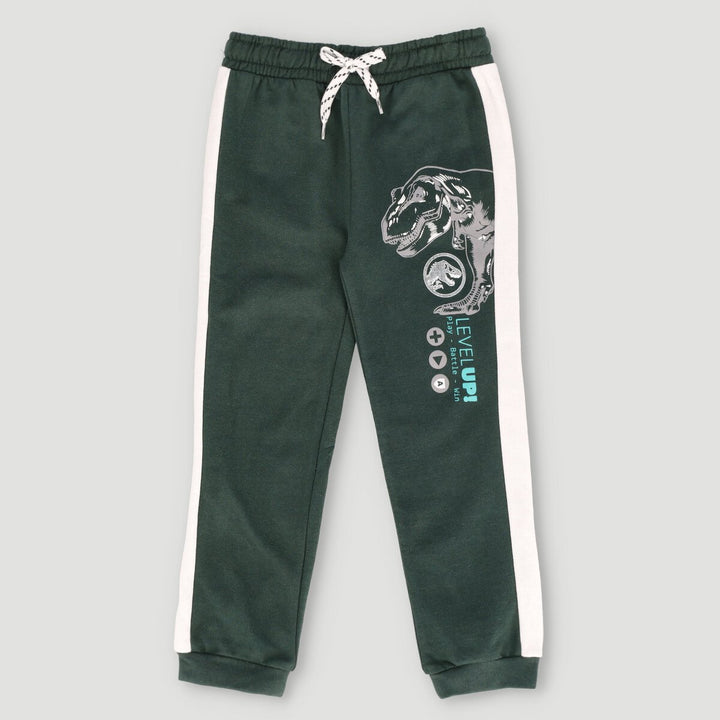 Jurassic Jogger Brushed Fleece - Dark Green