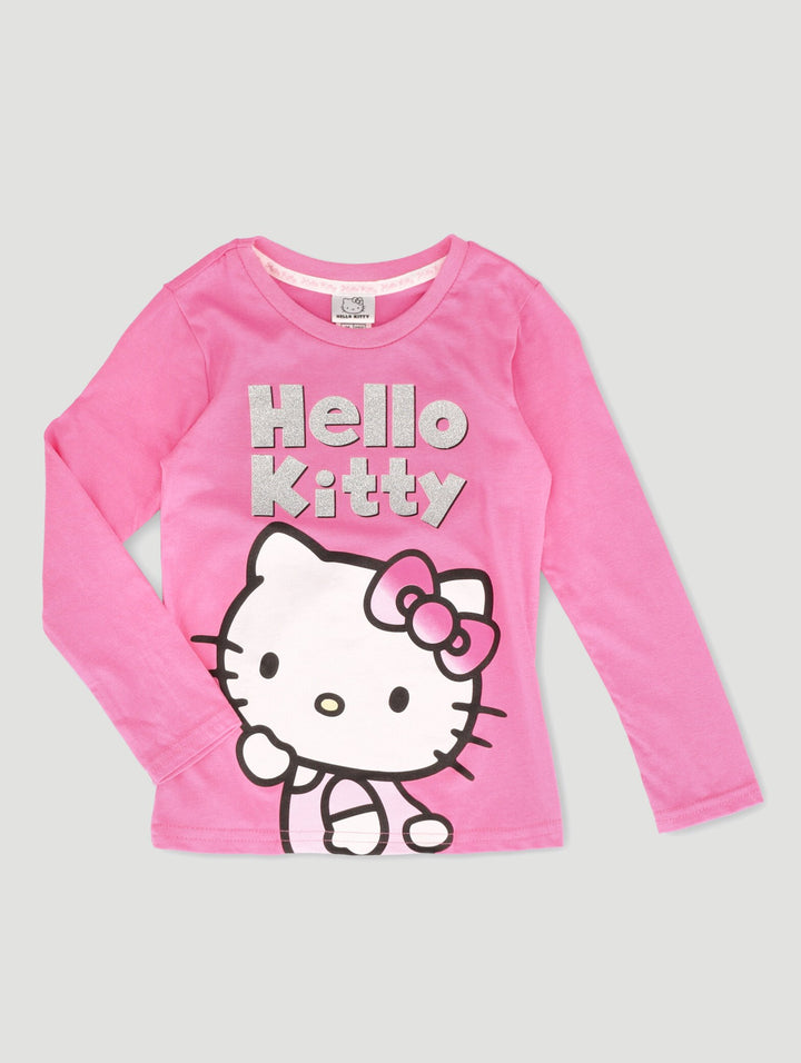 Pre-Girls Hello Kitty Tee - Pink