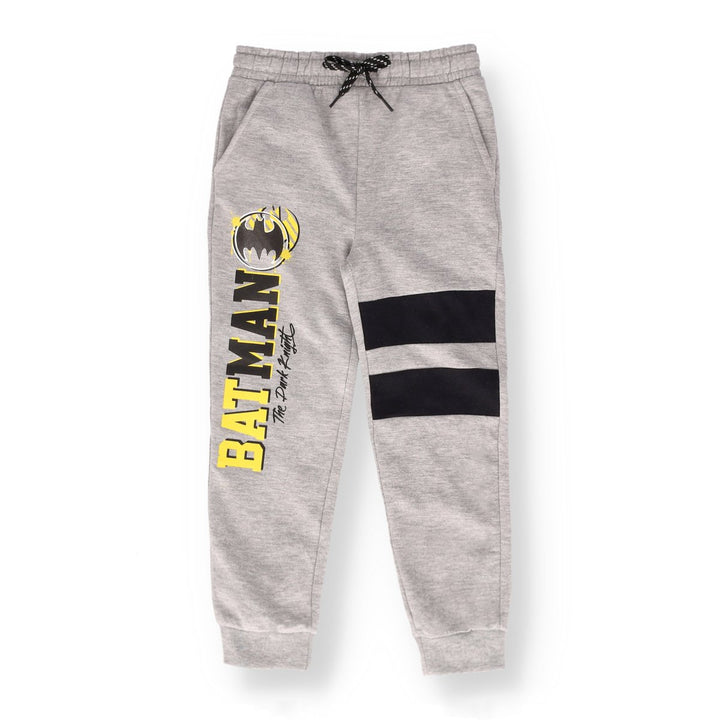 Pre-Boys Batman Jogger - Grey Melange