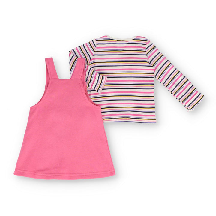 Baby Girls Cocomelon Pinni Fleece Dress - Pink