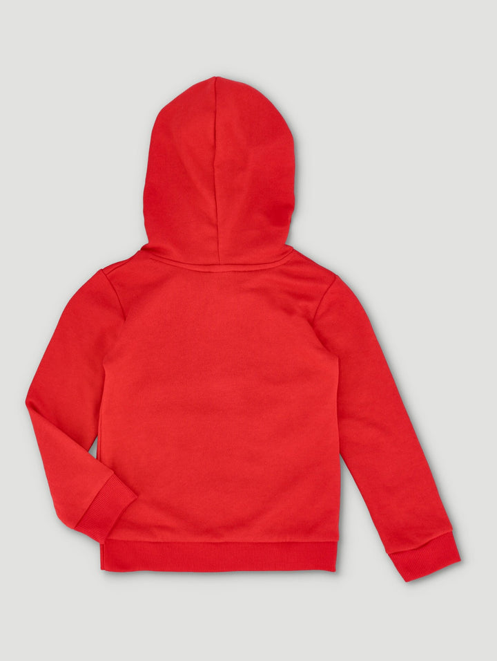 Pre-Boys Long Sleeve Justice League Hoody - Red