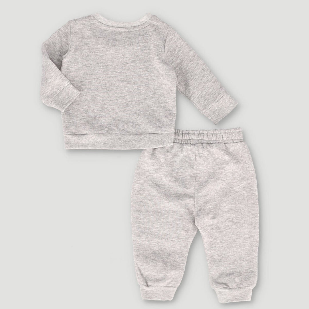 Cocomelon Future Fun Fleece Set - Grey Melange