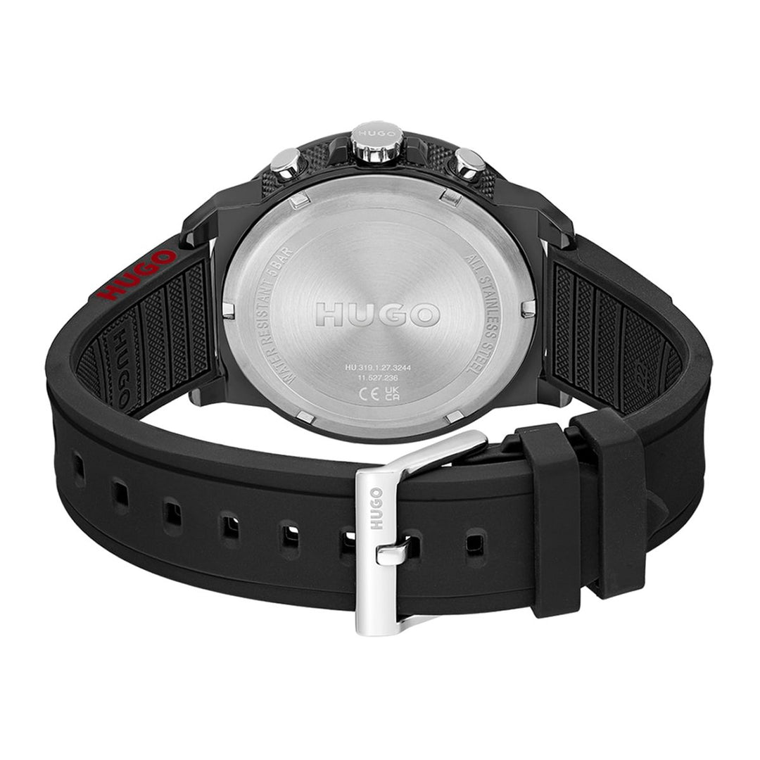 #Relax 45Mm Watch With Black Case And Black Dial