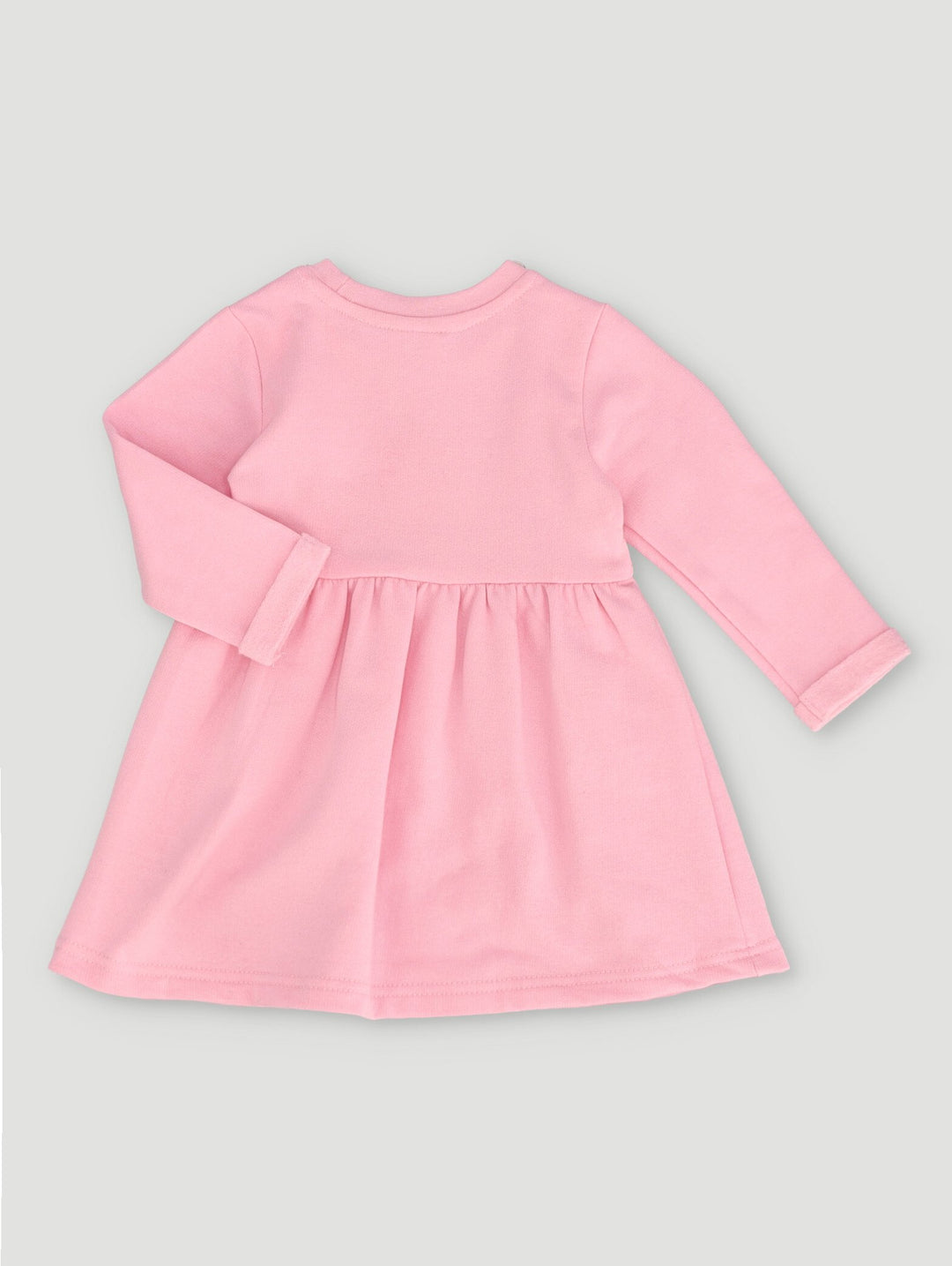 Girls Baby Shark Fleece Dress - Pink