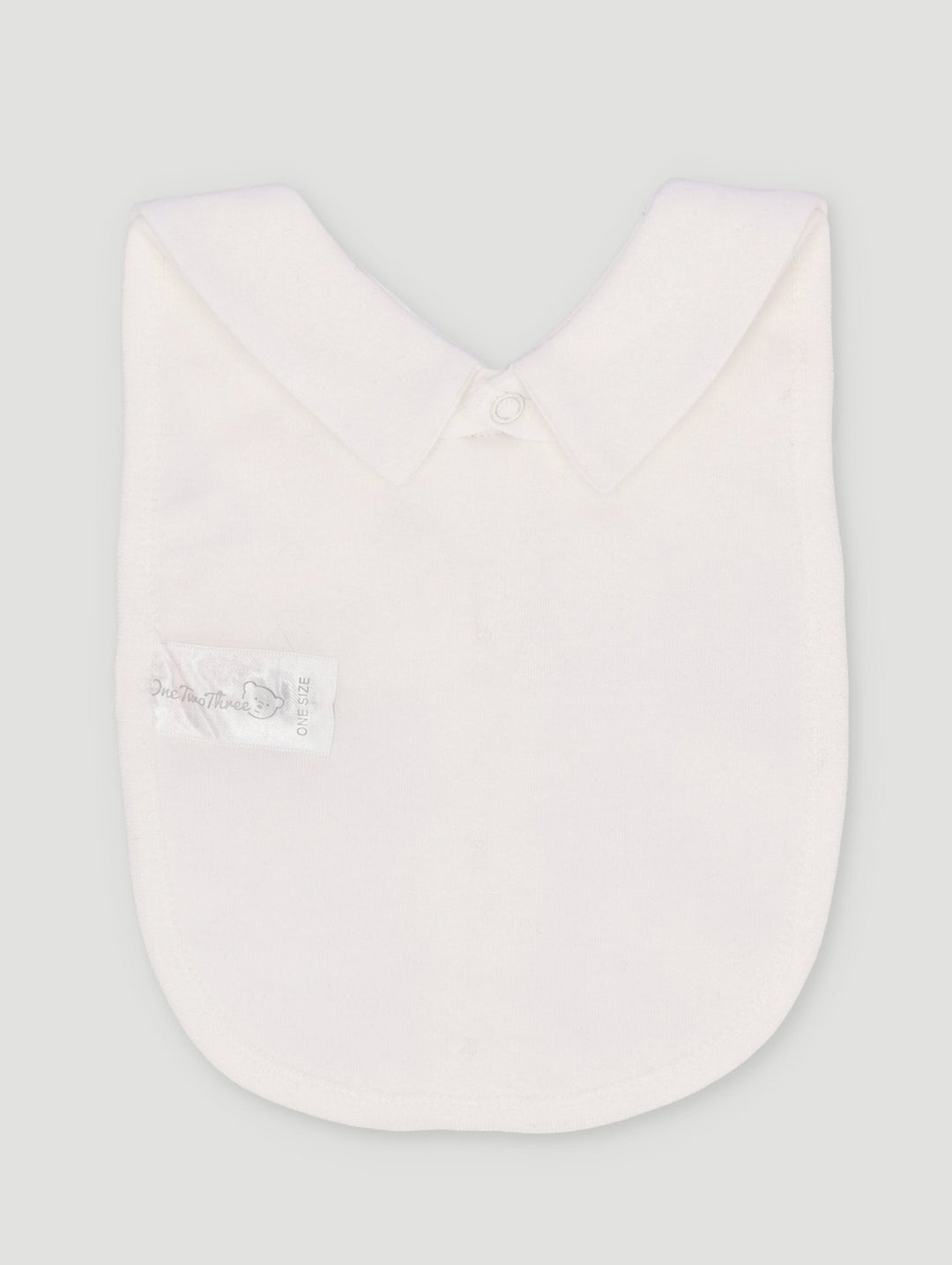 Baby Boys Novelty Christening Bib - White