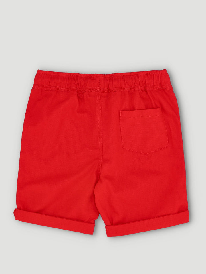 Pre-Boys Ripstop Shorts - Red