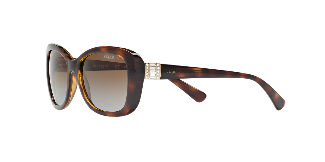 Vogue Brown Gradient Polarized Sunglasses