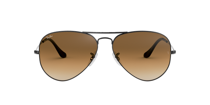 Ray-Ban Aviator Light Brown Gradient Sunglasses