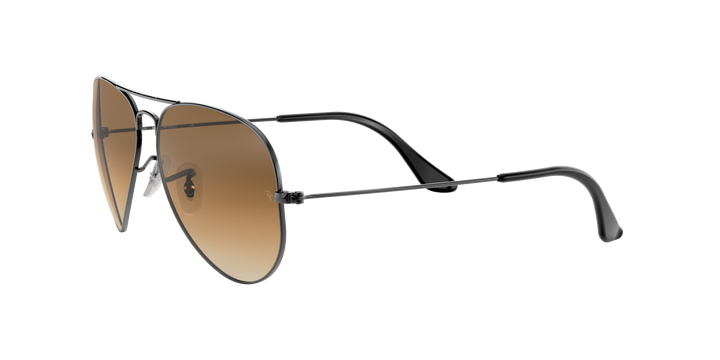 Ray-Ban Aviator Light Brown Gradient Sunglasses