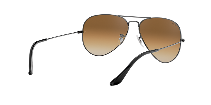 Ray-Ban Aviator Light Brown Gradient Sunglasses