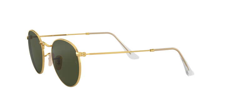 Ray-Ban Round Metal Green Sunglasses