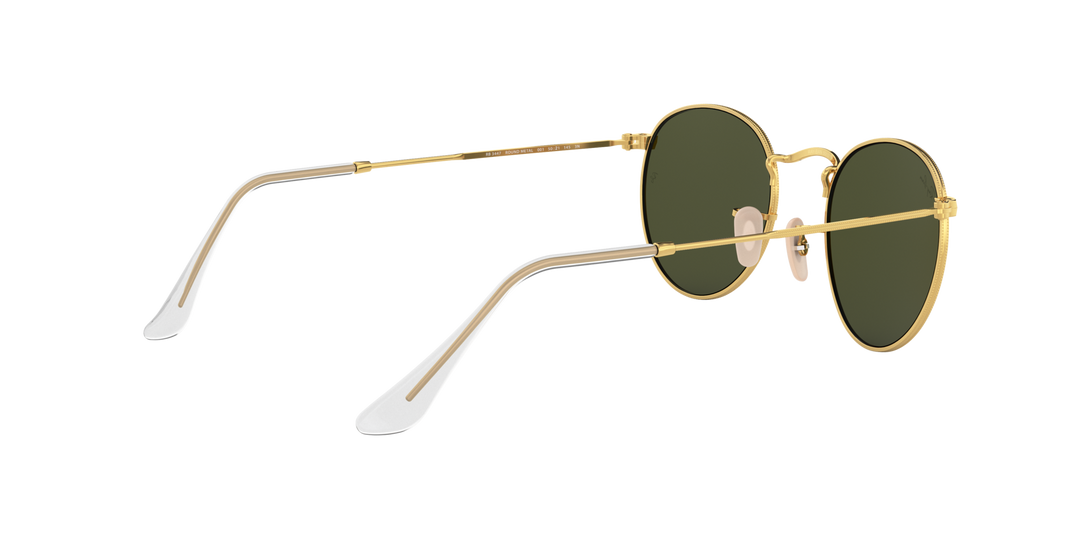 Ray-Ban Round Metal Green Sunglasses