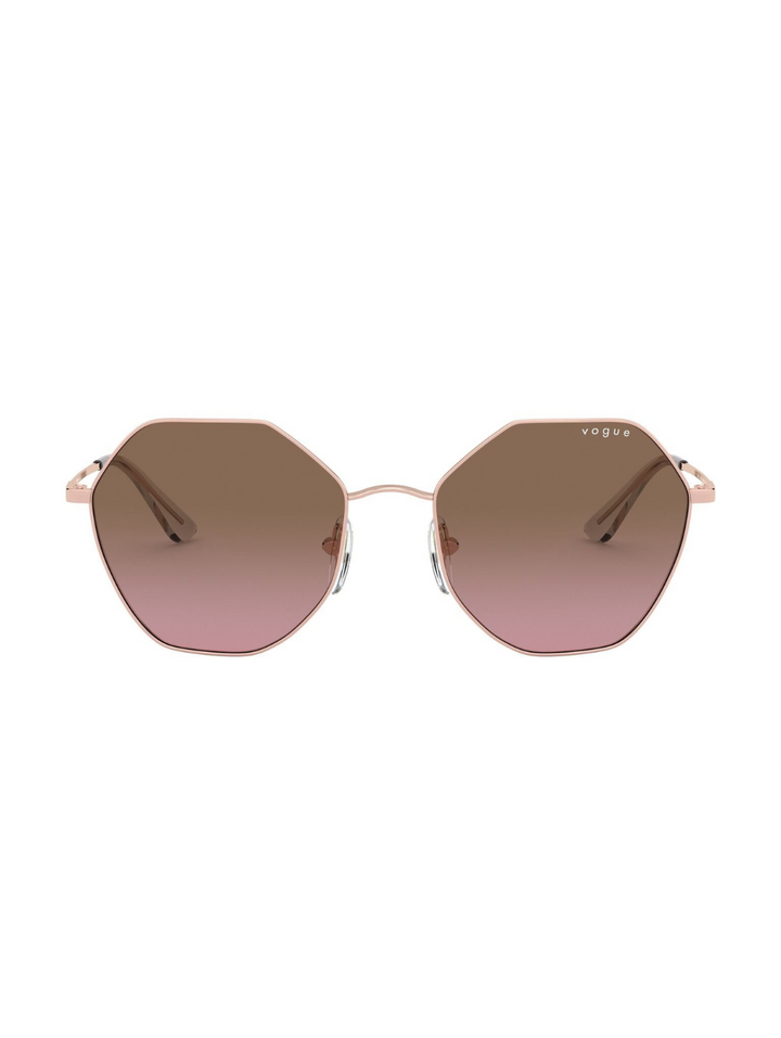 Vogue Pink Gradient Brown Sunglasses