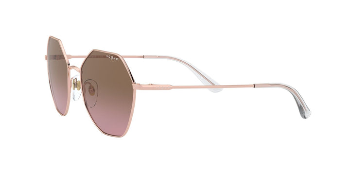 Vogue Pink Gradient Brown Sunglasses