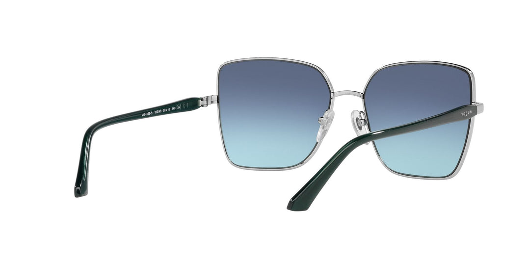 Vogue Azure Gradient Dark Blue Sunglasses