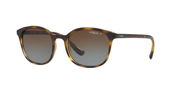 Vogue Brown Gradient Polarized Sunglasses