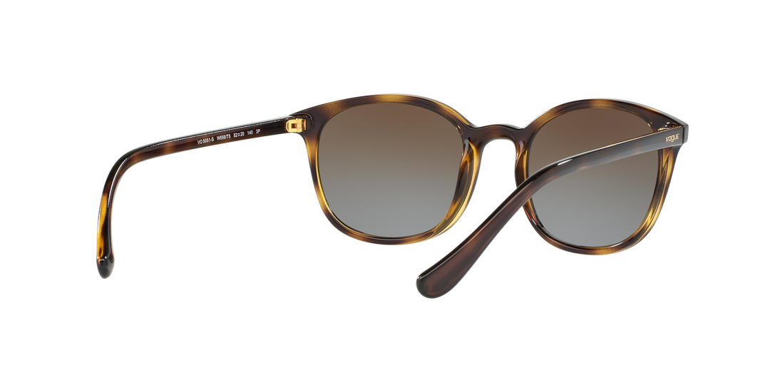 Vogue Brown Gradient Polarized Sunglasses