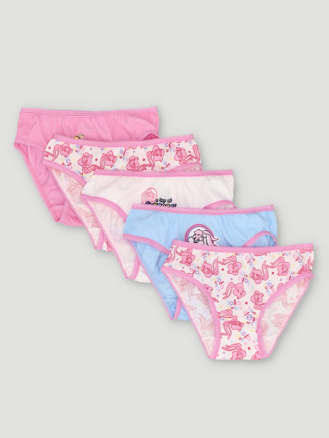 Pre-Girls 5 Pack Lola Bunny Panties - Pink