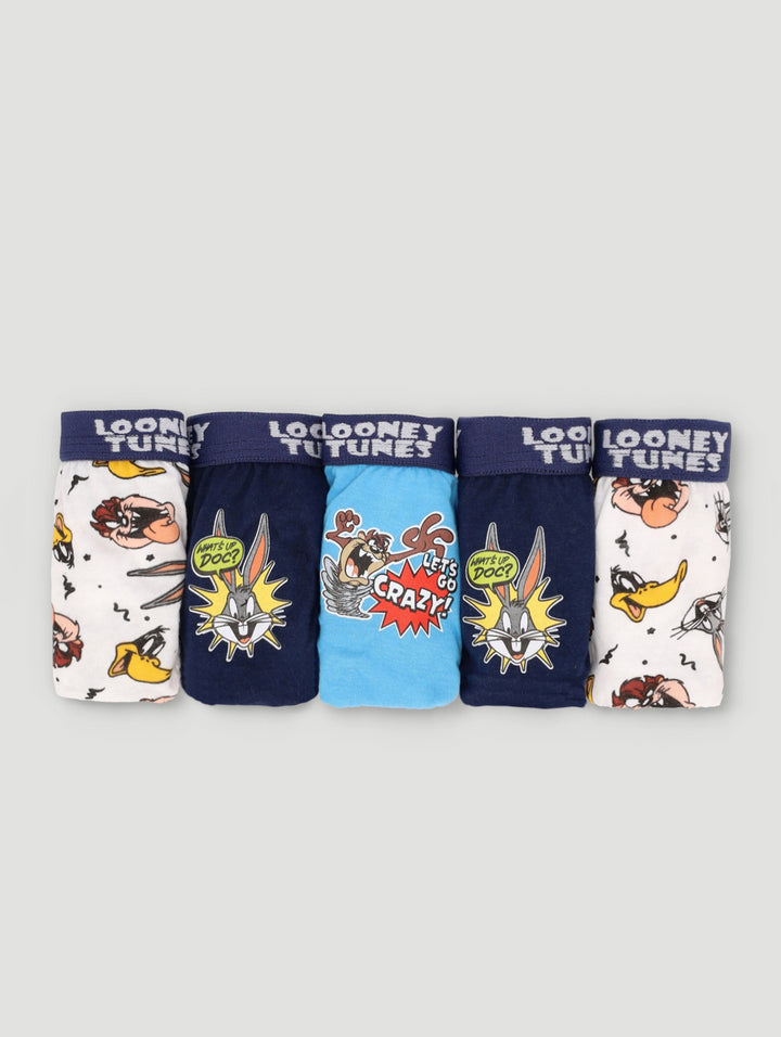 Pre-Boys 5 Pack Looney Tunes Briefs