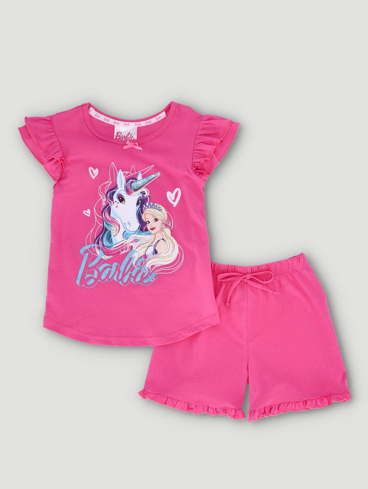 Pre-Girls Barbie Sleep Set - Pink