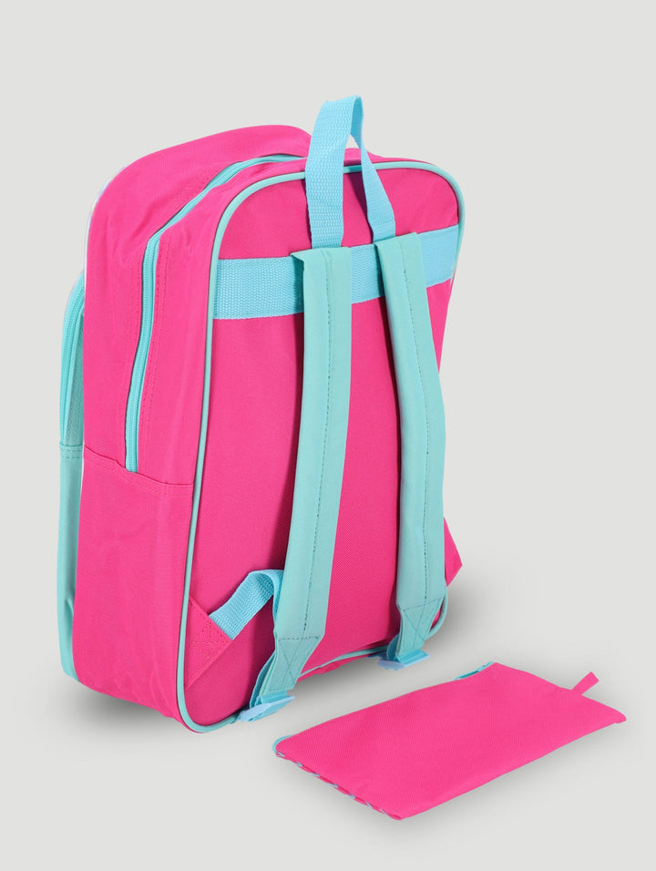 Pre-Girls Backpack & Pencil Case - Pink