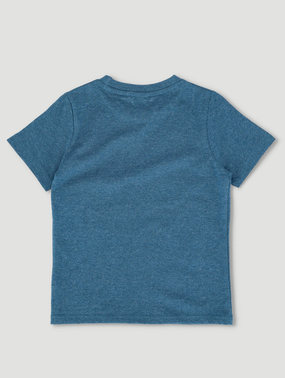 Pre-Boys Pintuck Zip Panel Tee - Blue Coral