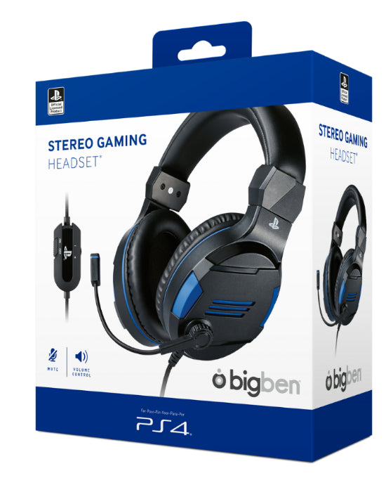 PS4 BigBen V3 Stereo Gaming Headsets