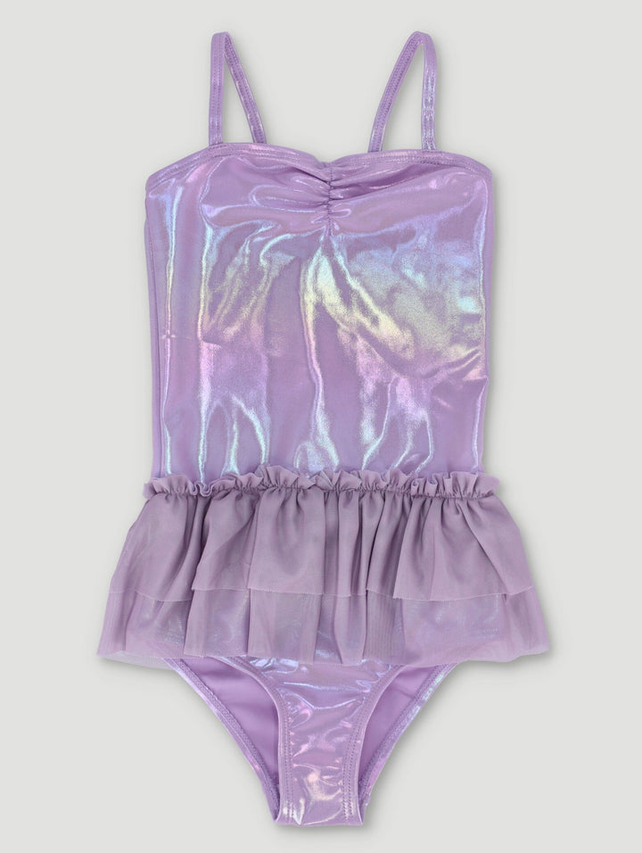 Pre-Girls Ballet Tutu Swimsuit - Lilac