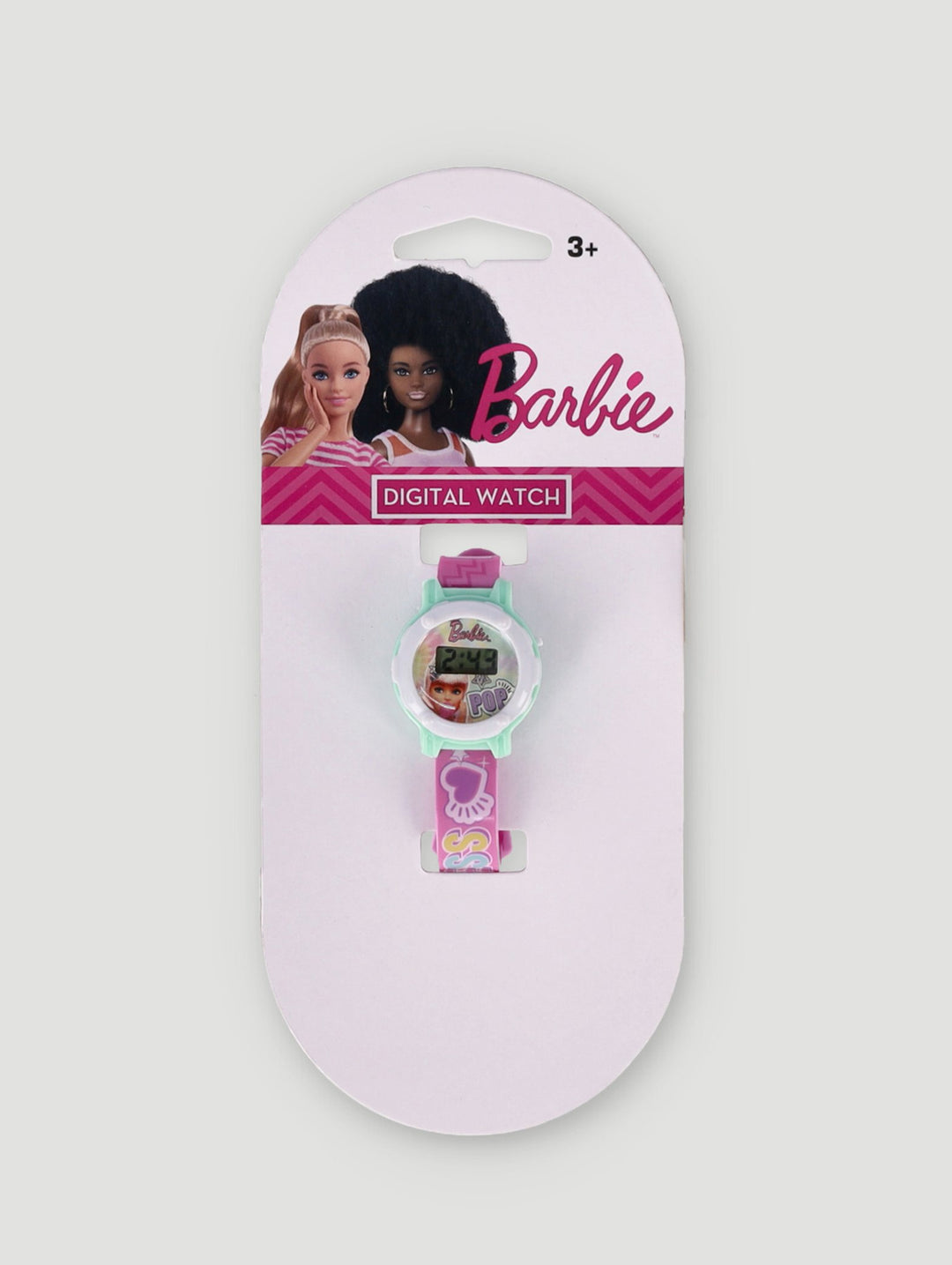 Pre-Girls Barbie Digi Watch - Pink