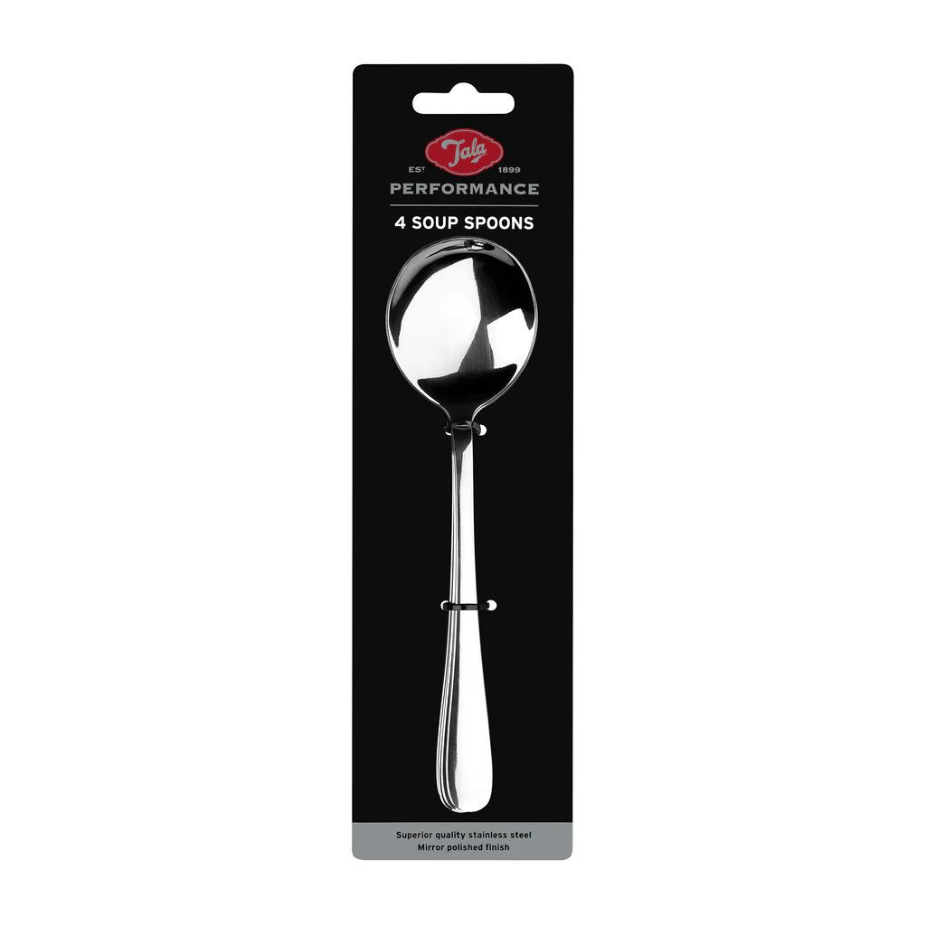 Tala Performance Set of 4 Soup Spoons